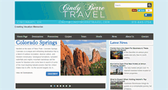 Desktop Screenshot of cindyberretravel.com