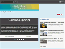 Tablet Screenshot of cindyberretravel.com